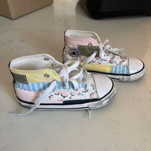 Kids High-Top converse Sneakers - Multi-Color